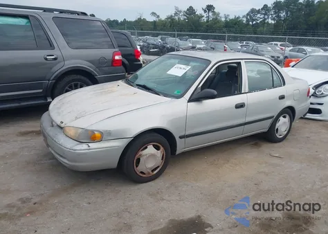 2000 Chevrolet Prizm z USA, uszkodzony, nr VIN 1Y1SK5283YZ424746